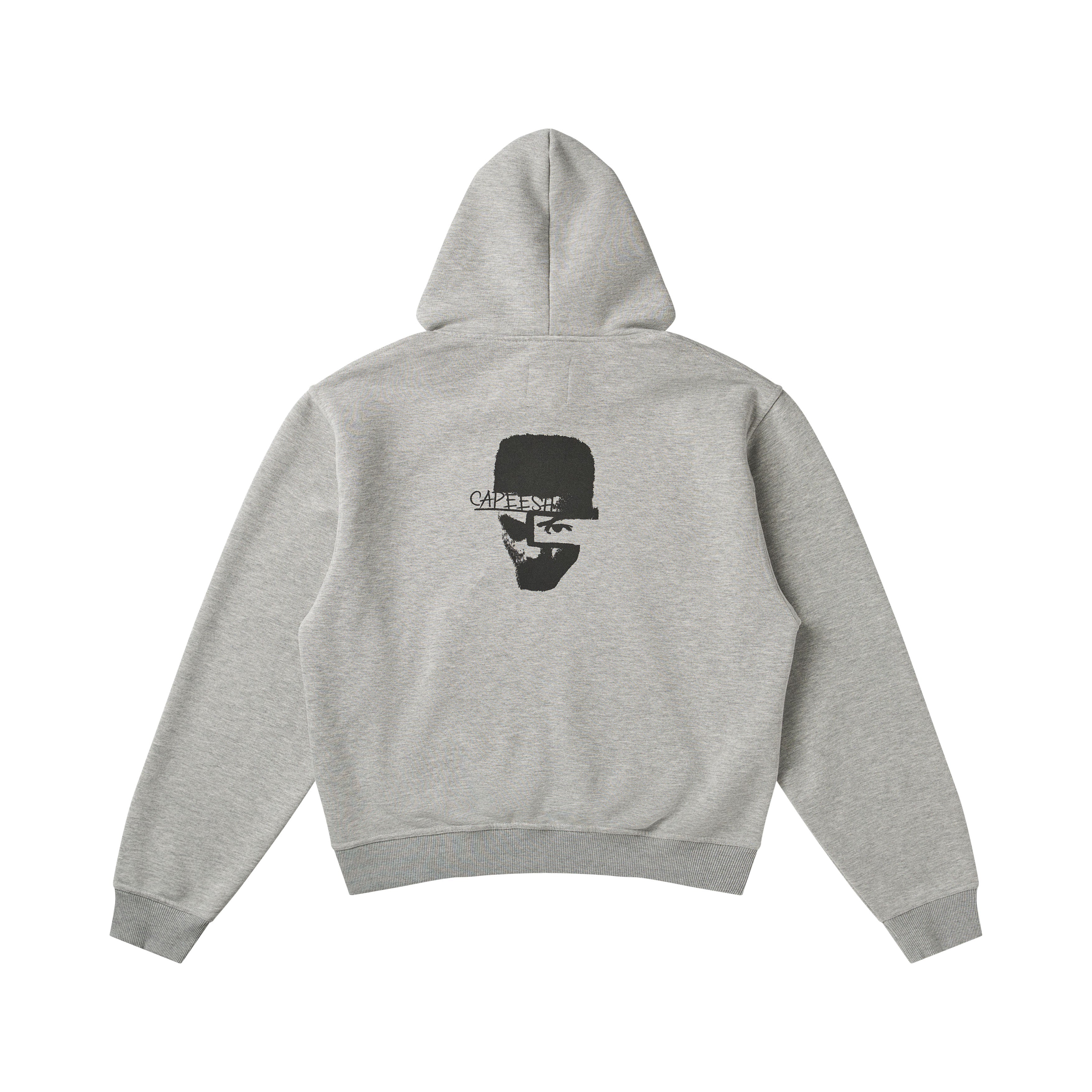 hoodiy - heather grey