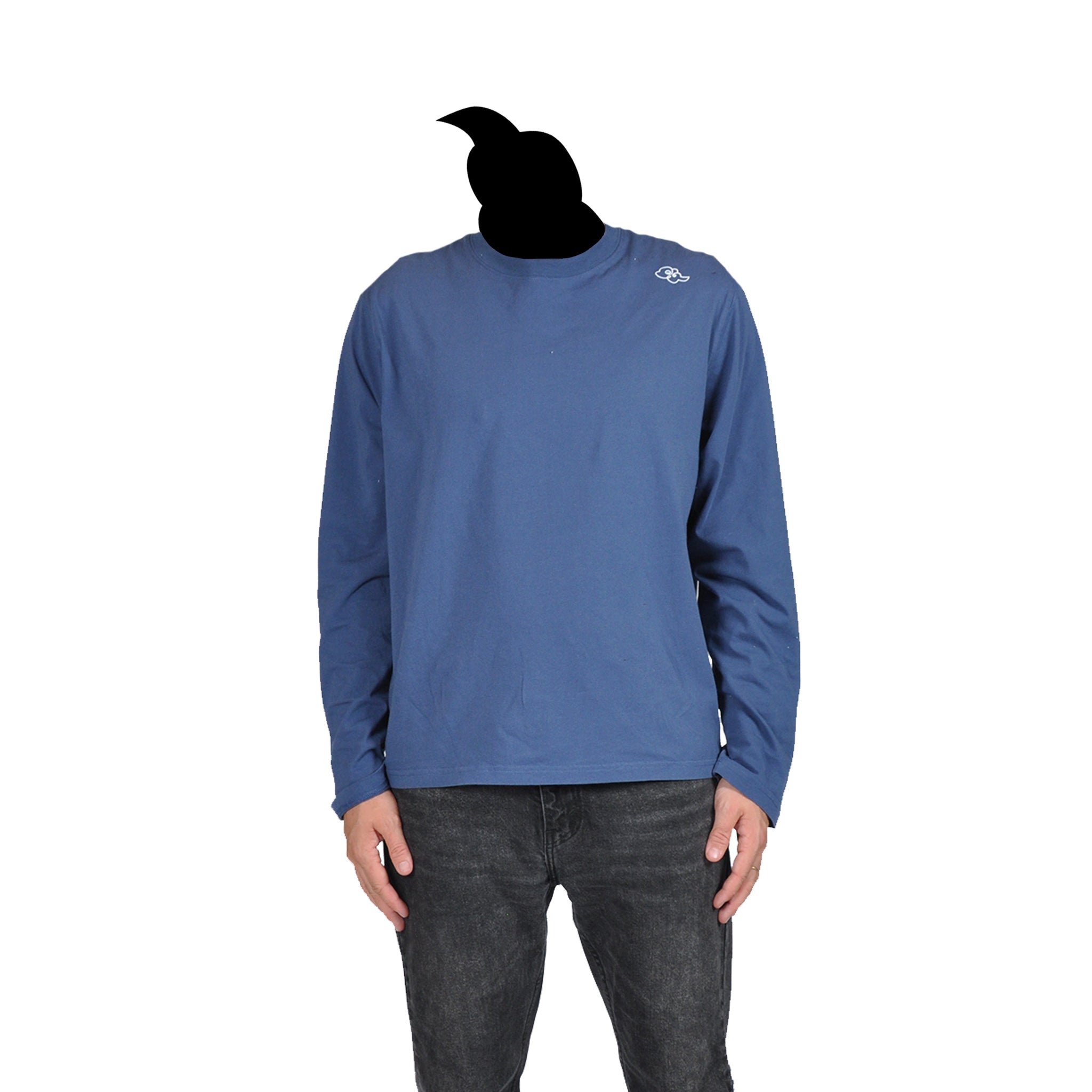 long sleeve - deep blue
