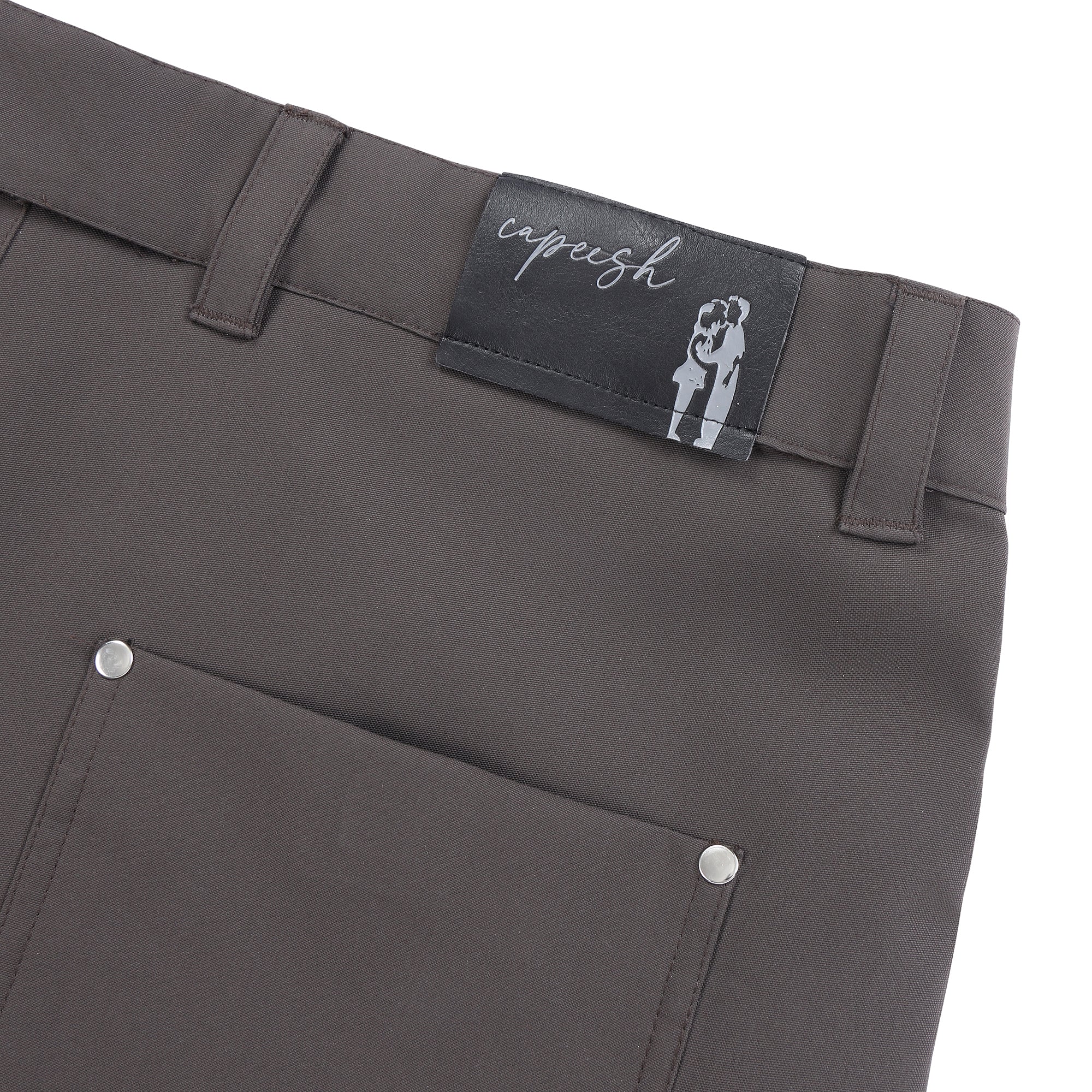 fancy pant - burgundy