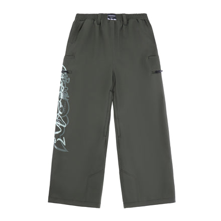 deconstructed pantaloni - dark olive