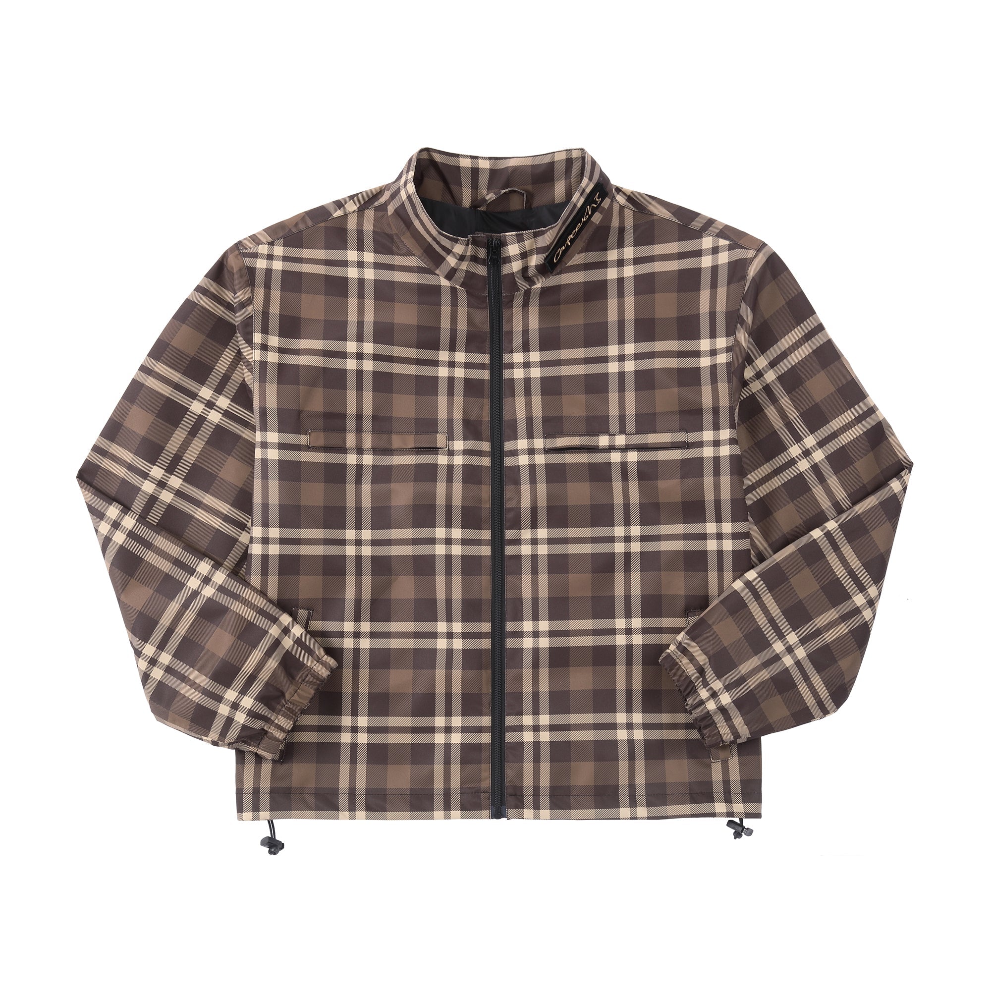 deconstucted revamp - plaid brown