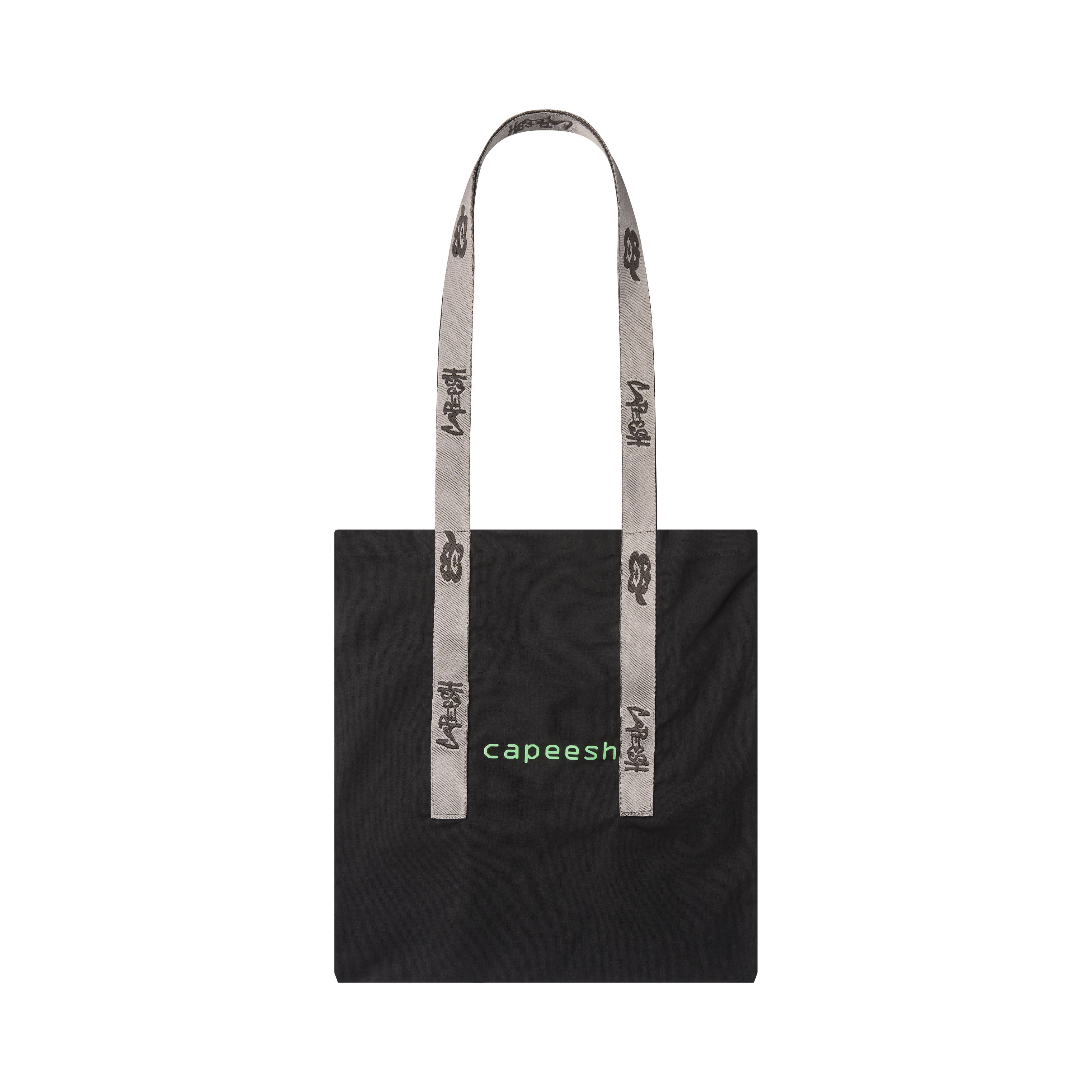 catpiss totebag - black
