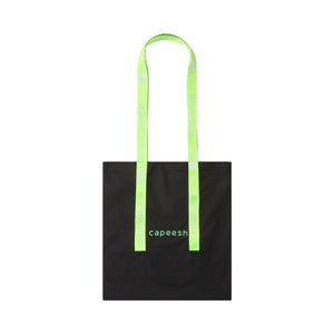 catpiss totebag - green