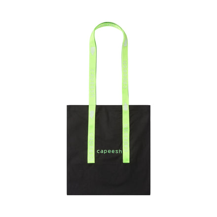 catpiss totebag - green