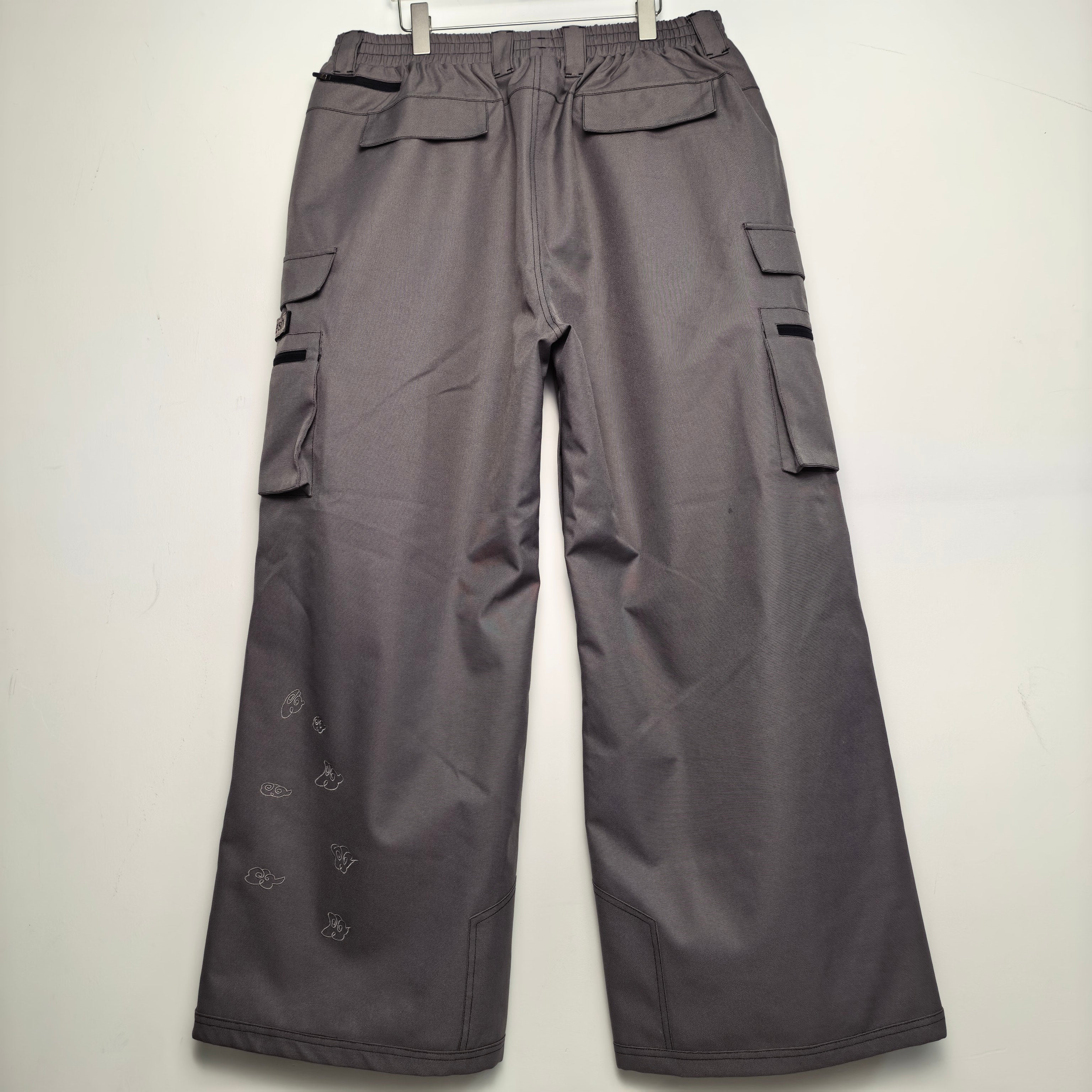 pantaloni - burgundy