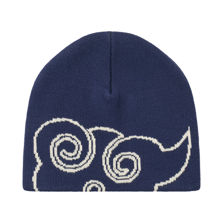 classic beanie - steel blue