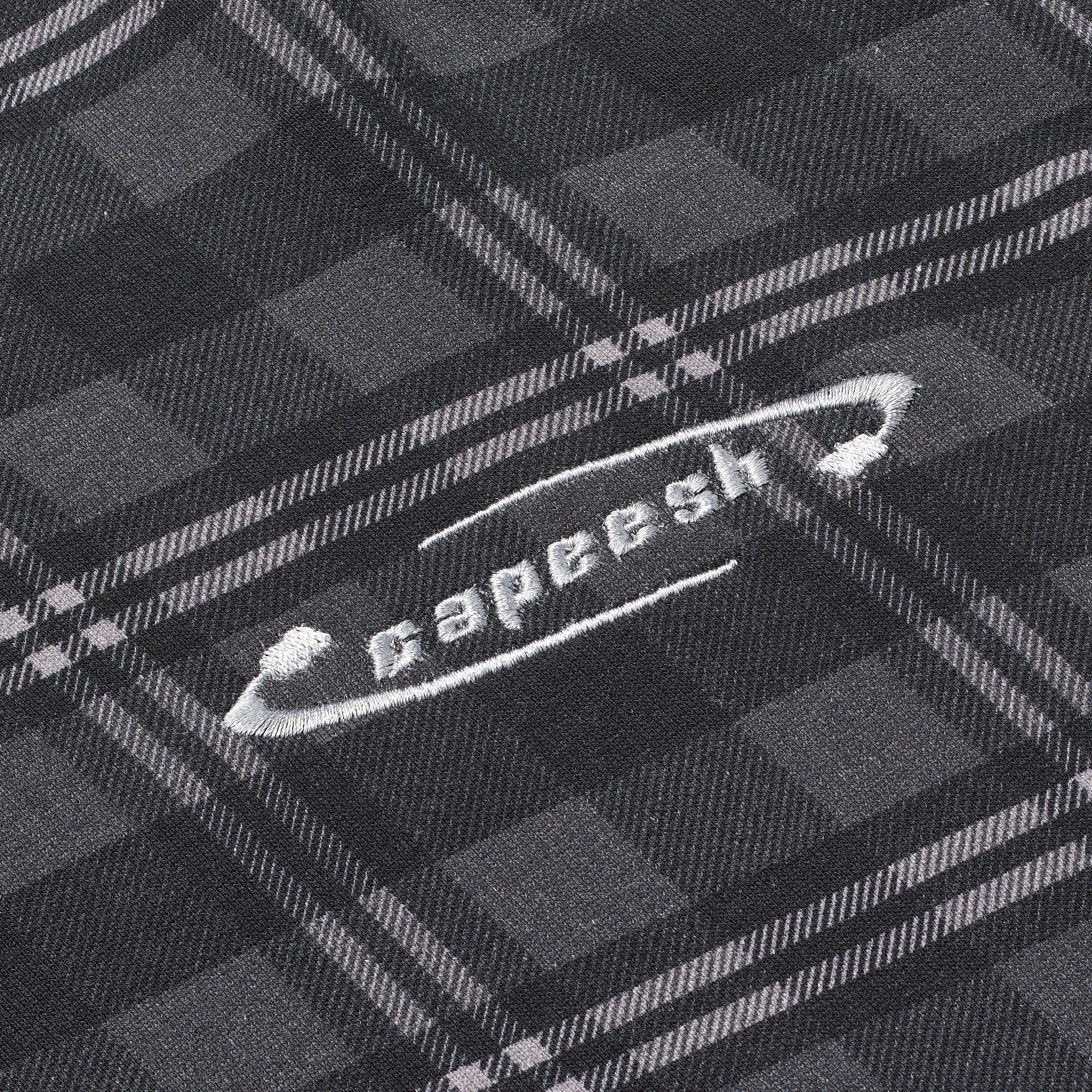 zip hoodiy - plaid