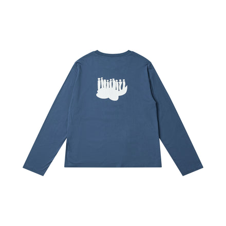 long sleeve - deep blue