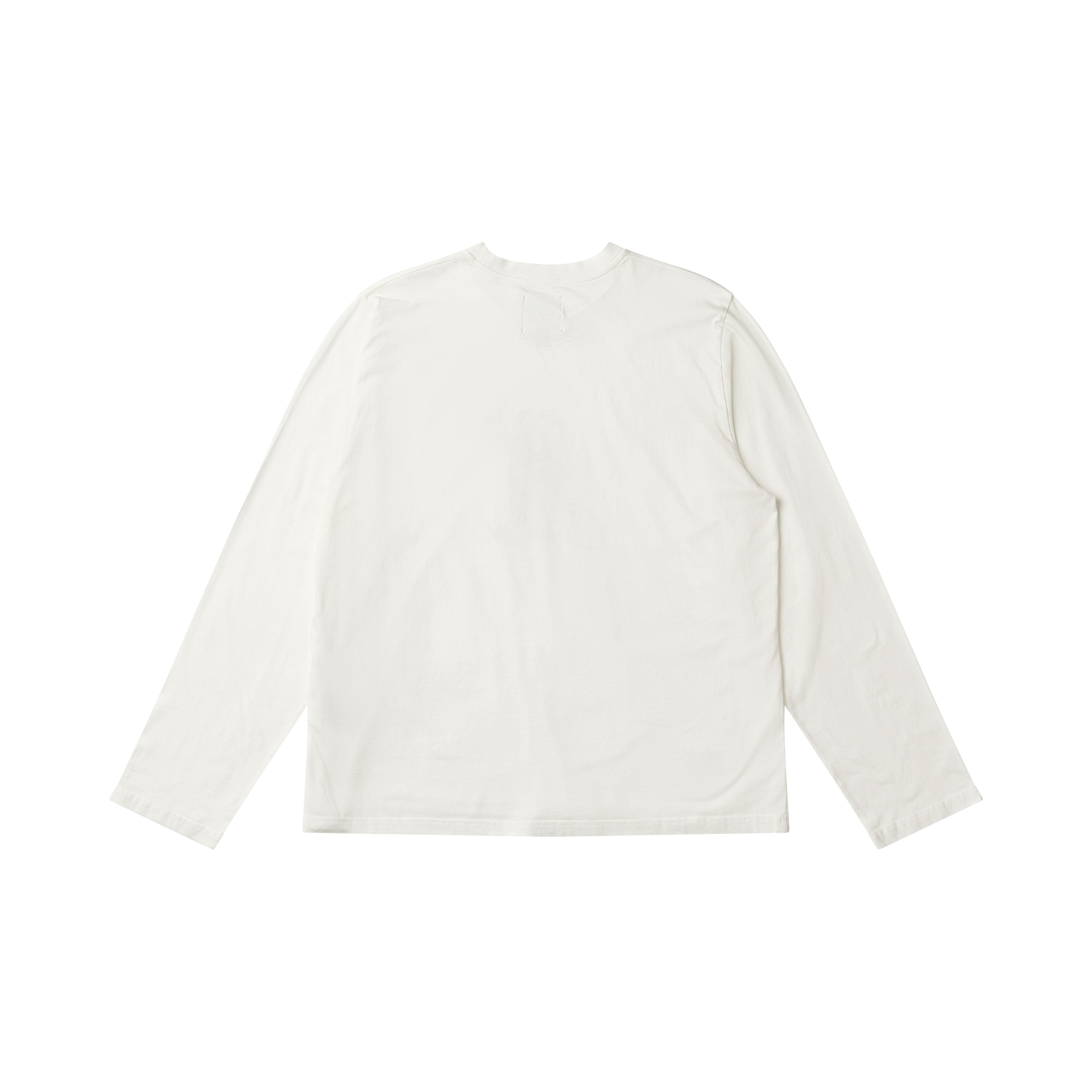 long sleeve - white