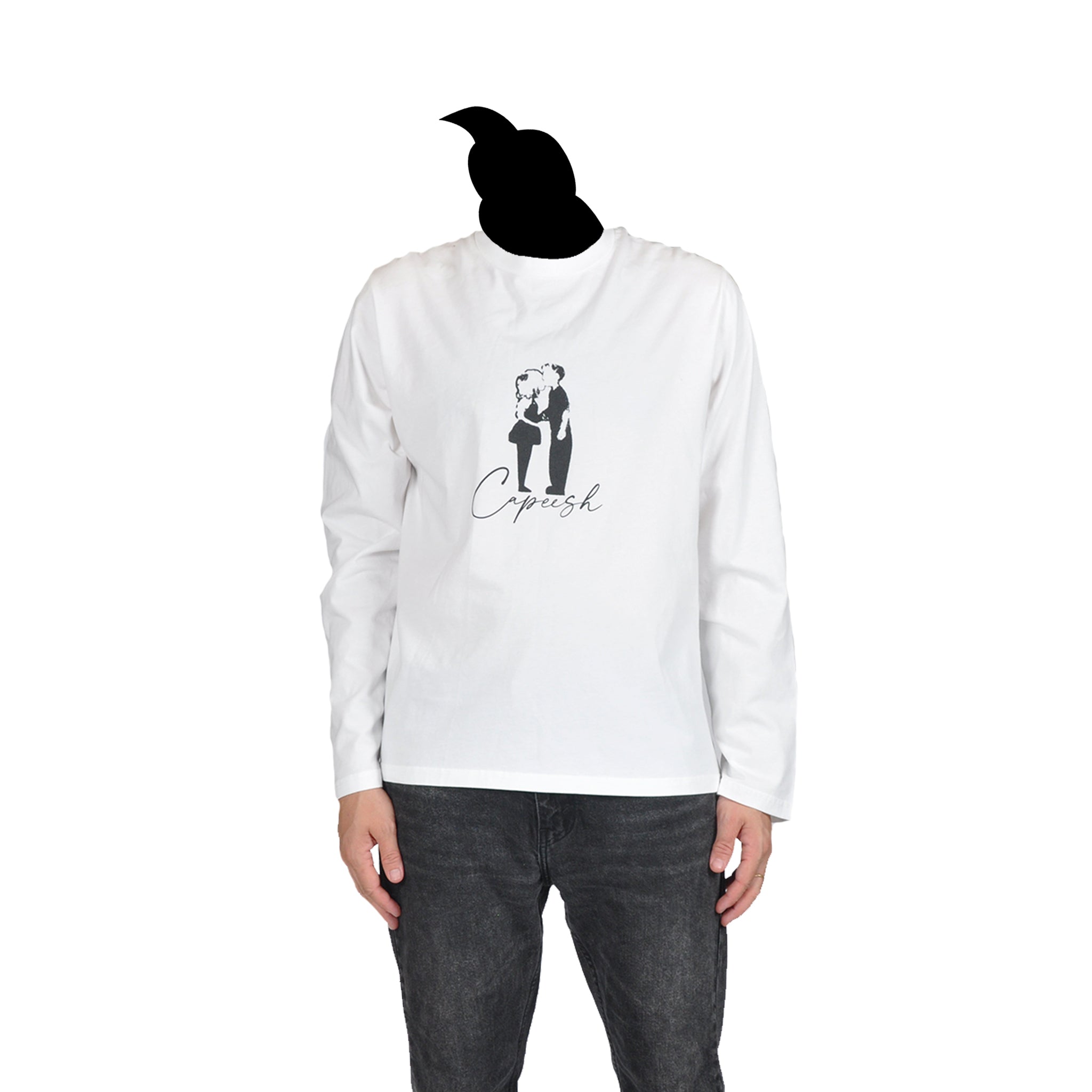 long sleeve - white
