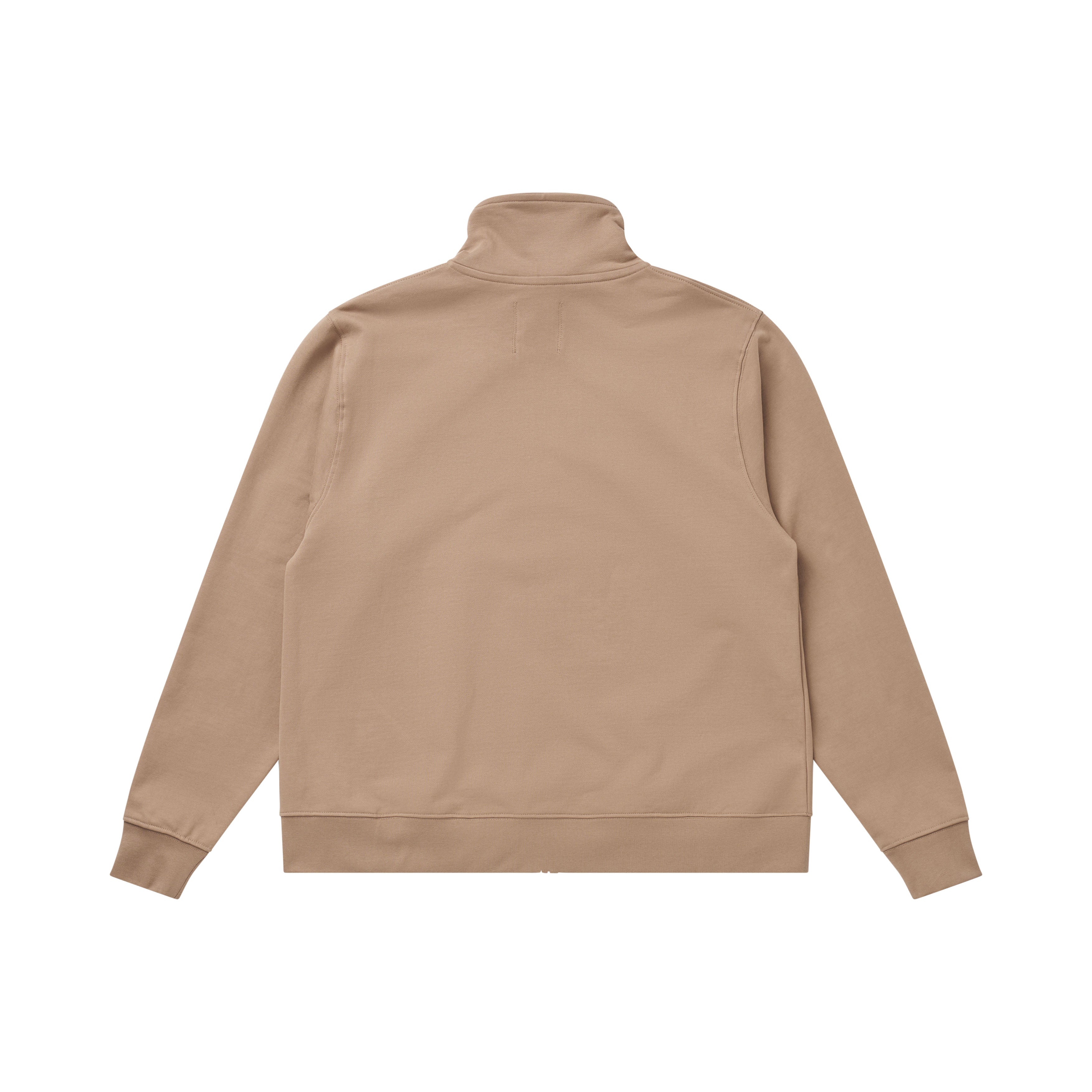 zip jacket - taupe